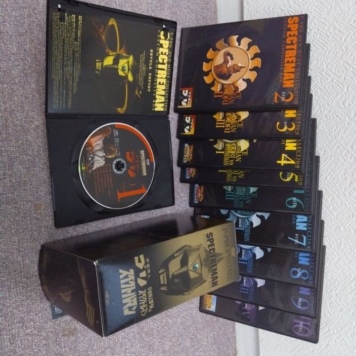 SPECTREMAN DVD 全10枚セット