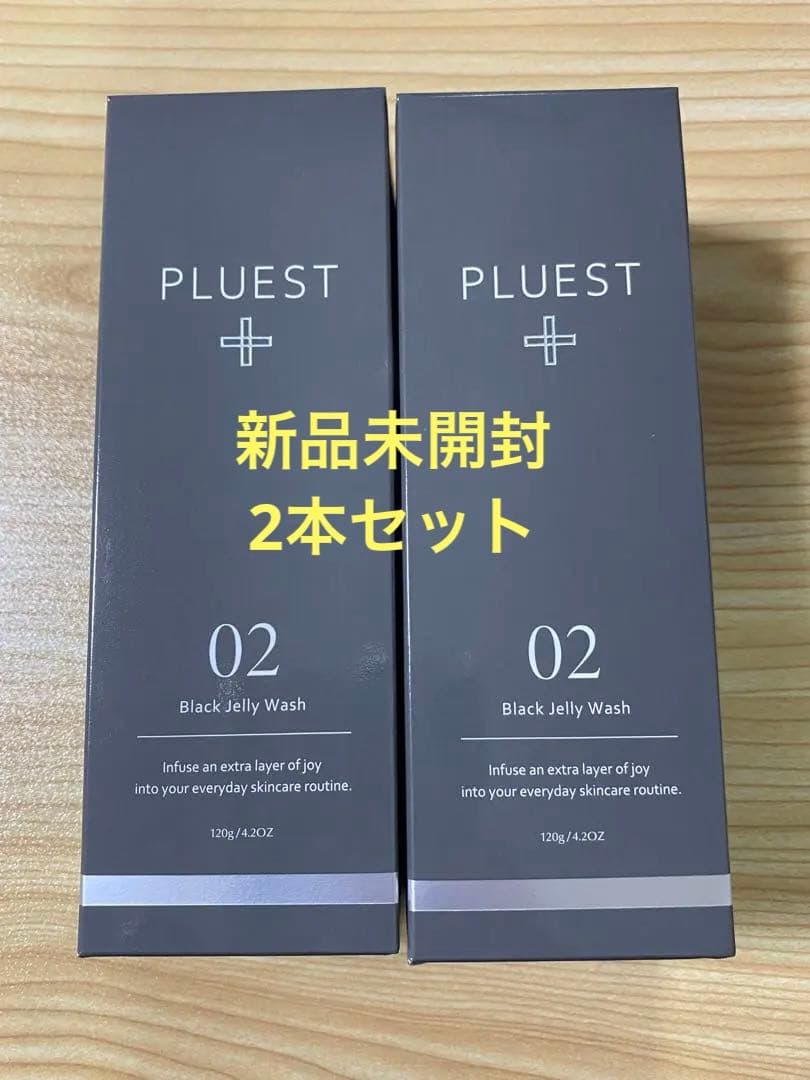 新品未開封】プルエスト ブラックジェリーウォッシュ 120g 2個セット