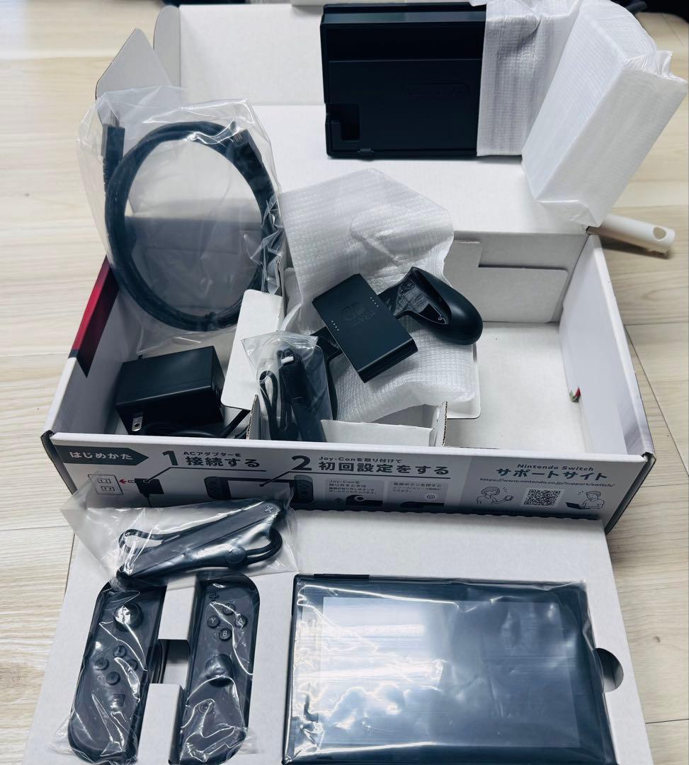 Nintendo Switch 本体 + 付属品他➕ソフト3本セット - メルカリ