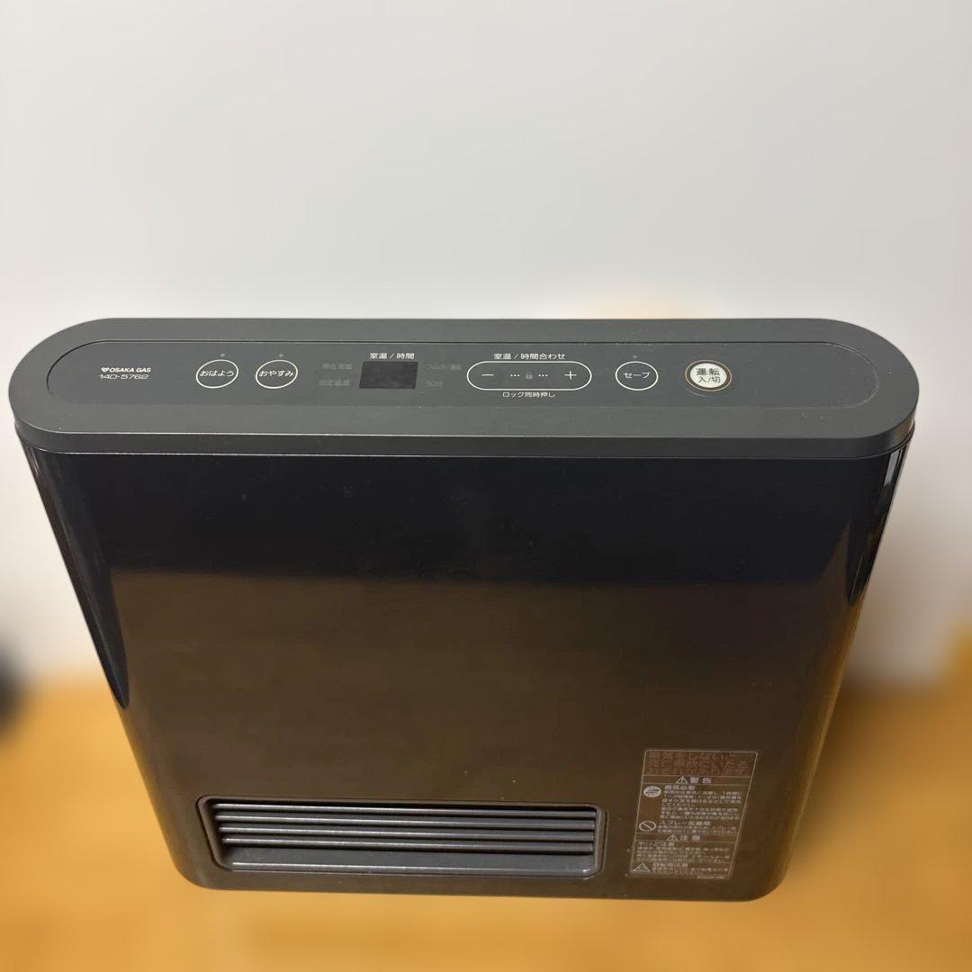 ガスファンヒーター 大阪ガス 都市ガス 取扱説明書付き - ファン