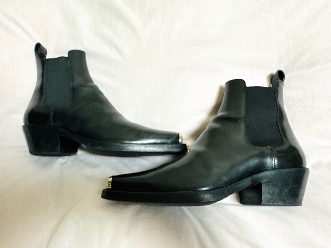 CALVIN KLEIN 205W39NYC サイドゴアブーツ 39.5 - メルカリ