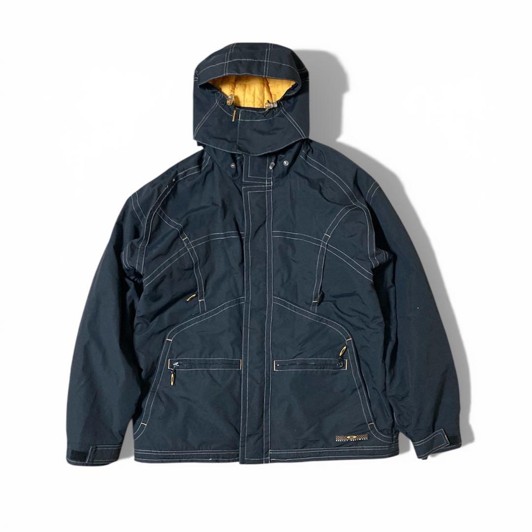 90s oakley software nylon puff jacket - メルカリ