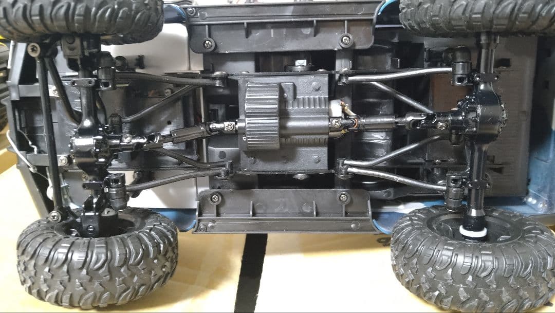 WPL C24改 C54..1 ランクル80ボディ搭載 製作車 1/16 - メルカリ