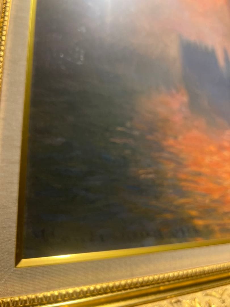 Claude Monet 《ロンドン、国会議事堂》ジクレー
