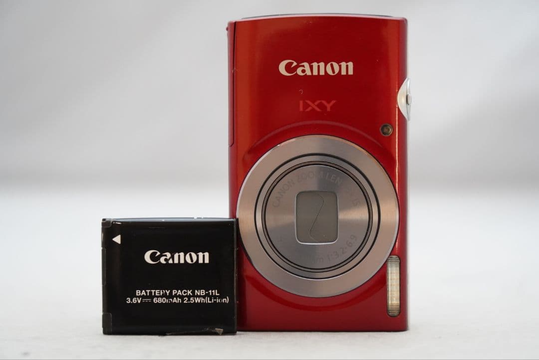 キャノン イクシー 160 5.0-40.0㎜ F=1:3.2-6.9 レッド