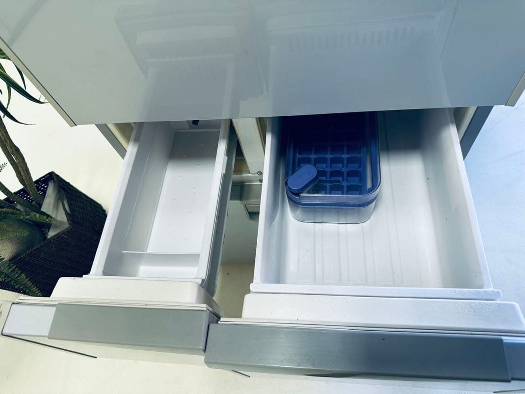 シルバー 4ドアNATIONALノンフロン冷蔵庫 NR-E402U-SH