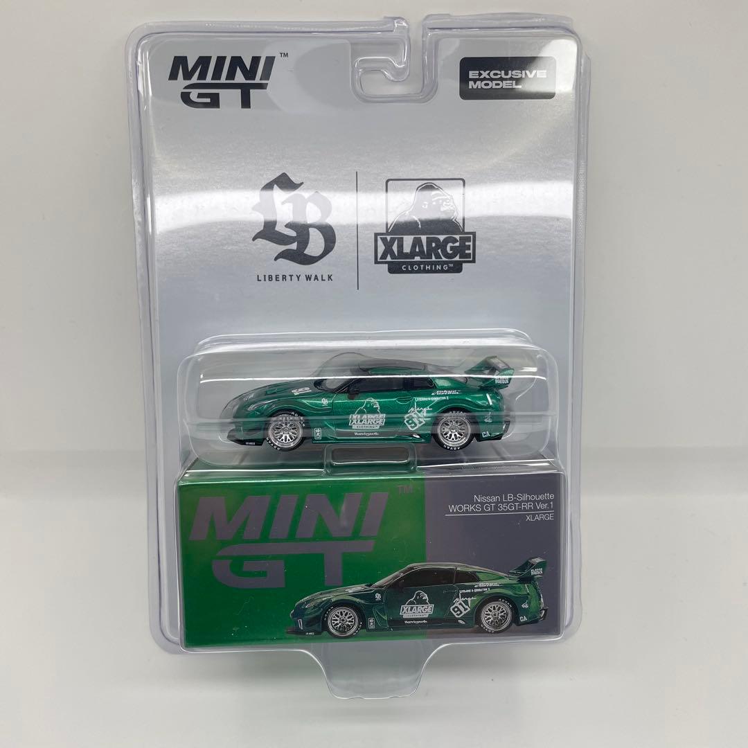 LIBERTY WALK×XLARGE MINI GT 1/64 ミニカー - メルカリ