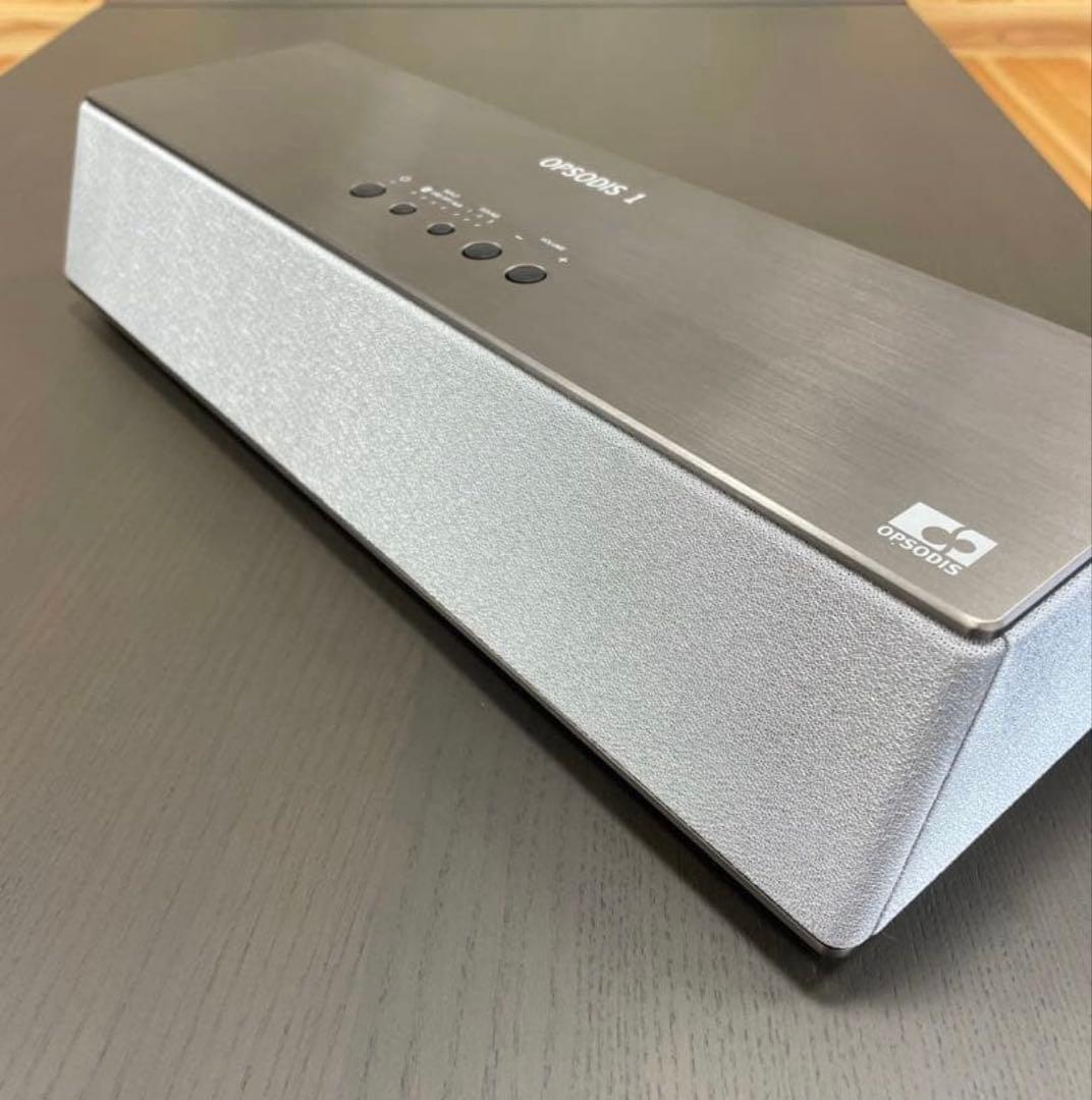 OPSODIS 1 立体音響スピーカー 鹿島建設 スピーカー 立体音響 シルバー