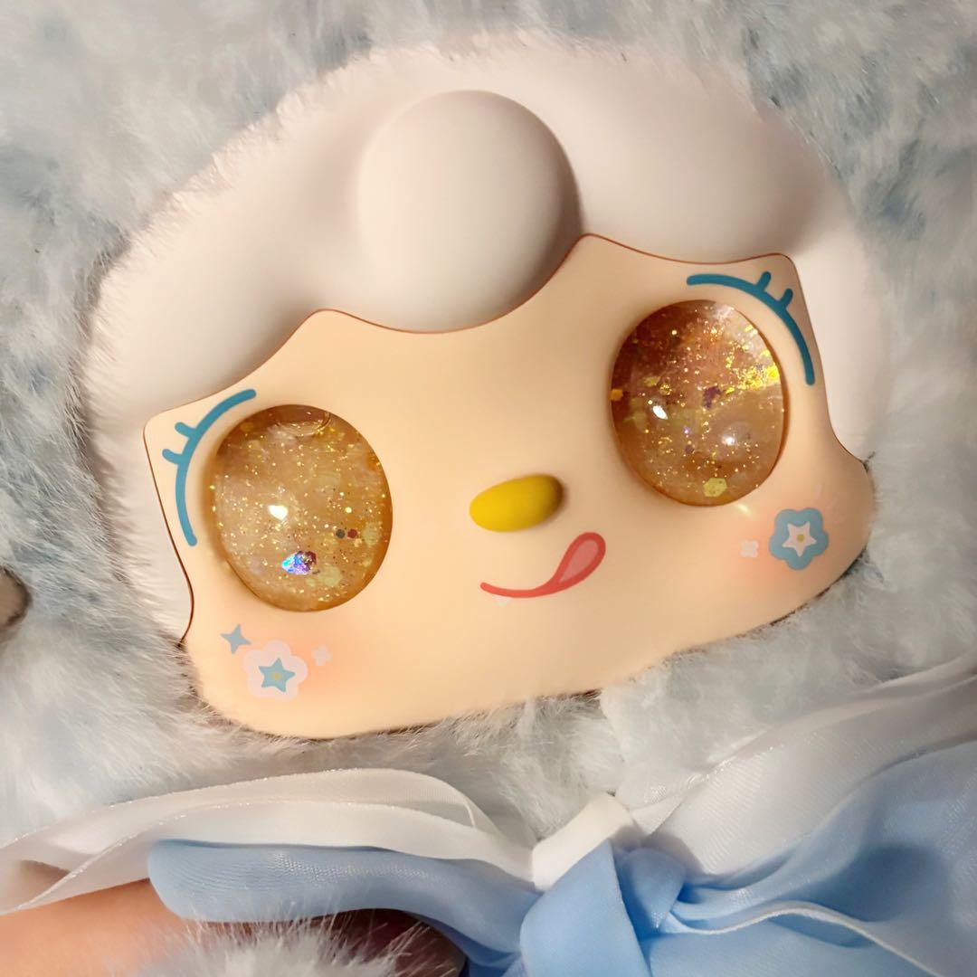 yooki 400% 水色 オイル目 ぬいぐるみ ヨーキ - メルカリ