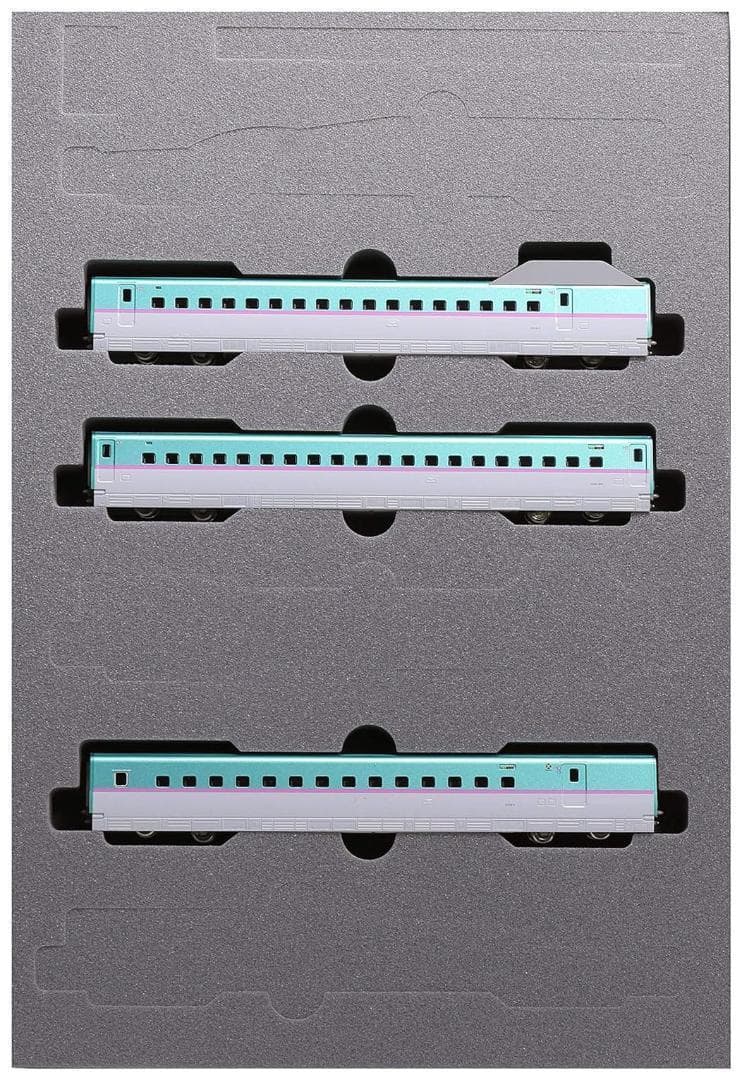 KATO 10-1664 E5系新幹線「はやぶさ」 増結セットA(3両) 再生産】(N) 10-1664 E5系新幹線「はやぶさ」 増結セットA(3両