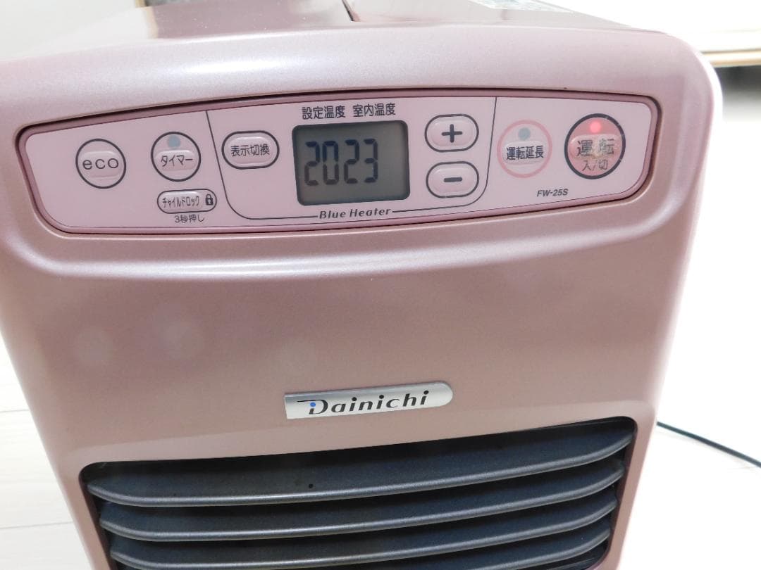 Dainchi FW-25S 石油ファンヒーター 2018年製 正常動作品