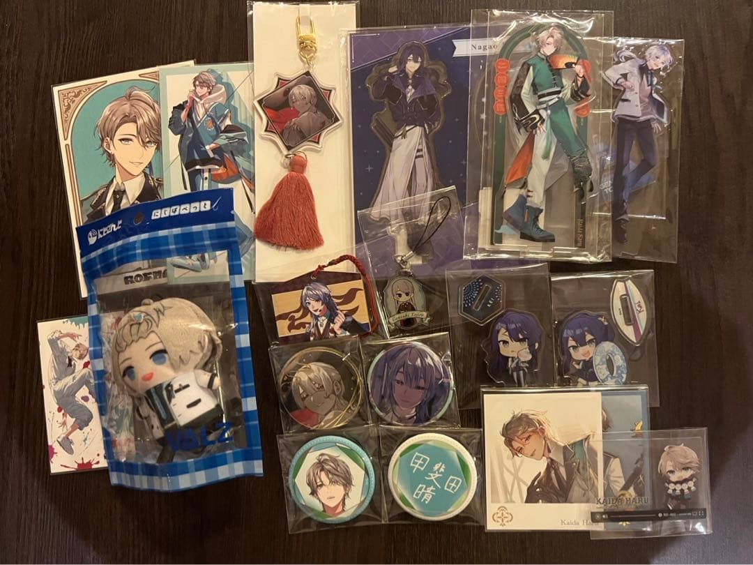 にじさんじ VΔLZ 甲斐田晴 弦月藤士郎 長尾景 グッズ まとめ売り