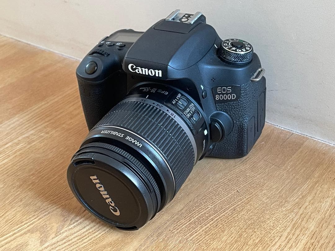 Canon EOS 8000D レンズ・予備バッテリー付き 特価!! EOS 8000D キヤノン Canon 超望遠トリプルレンズセット SDカード(16GB