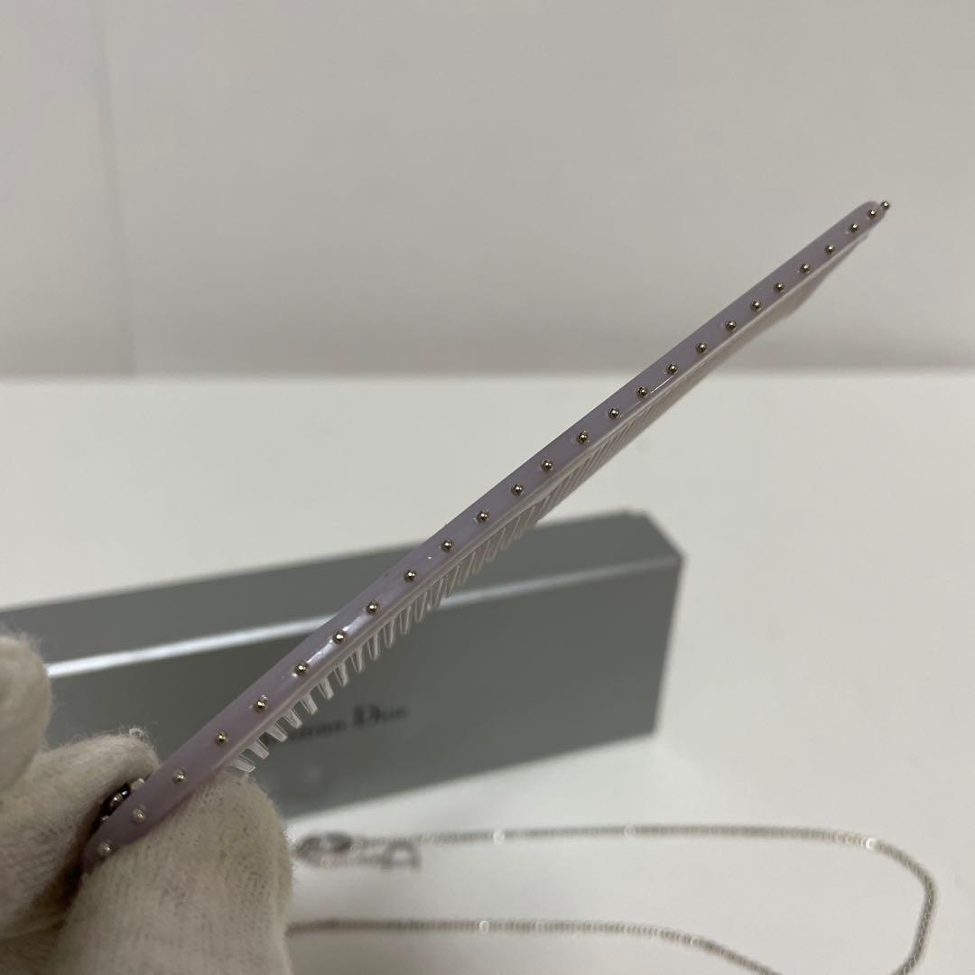 Christian Dior チェーン付き ヘアコーム シルバー 中古の通販はau PAY