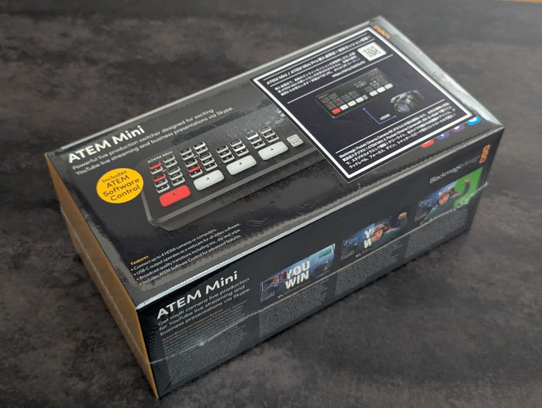 ATEM Mini ライブストリーミングスイッチャー Blackmagic Design ATEM Mini Pro HDMI Live Stream Video Mixer with