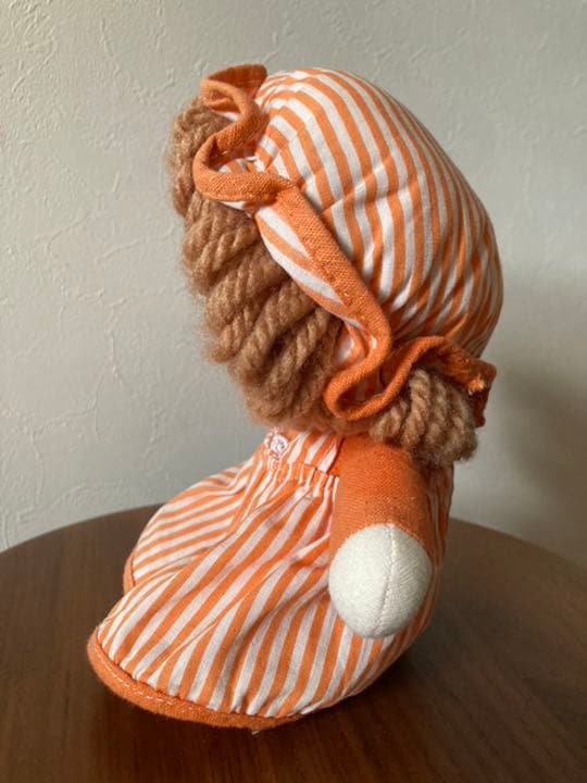 人形 昭和レトロ 毛糸の髪 - メルカリ