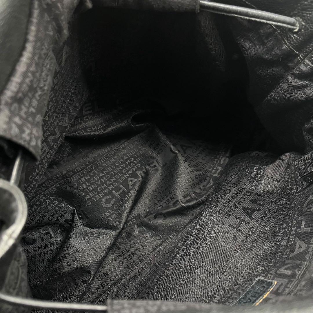 美品□シャネル チョコバー ショルダーバッグ フリンジ ココマーク