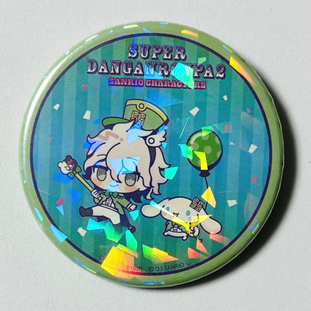 ダンガンロンパ サンリオ オンラインくじ ホログラム缶バッジ 狛枝凪斗