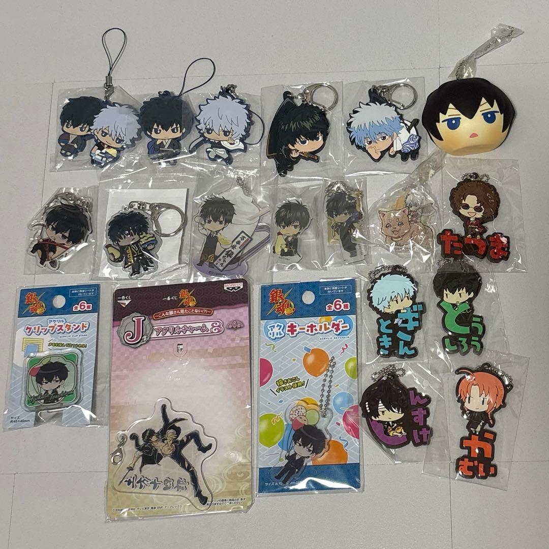 銀魂グッズ 約50点 まとめ売り 坂田銀時 土方十四郎 銀魂展グッズ など