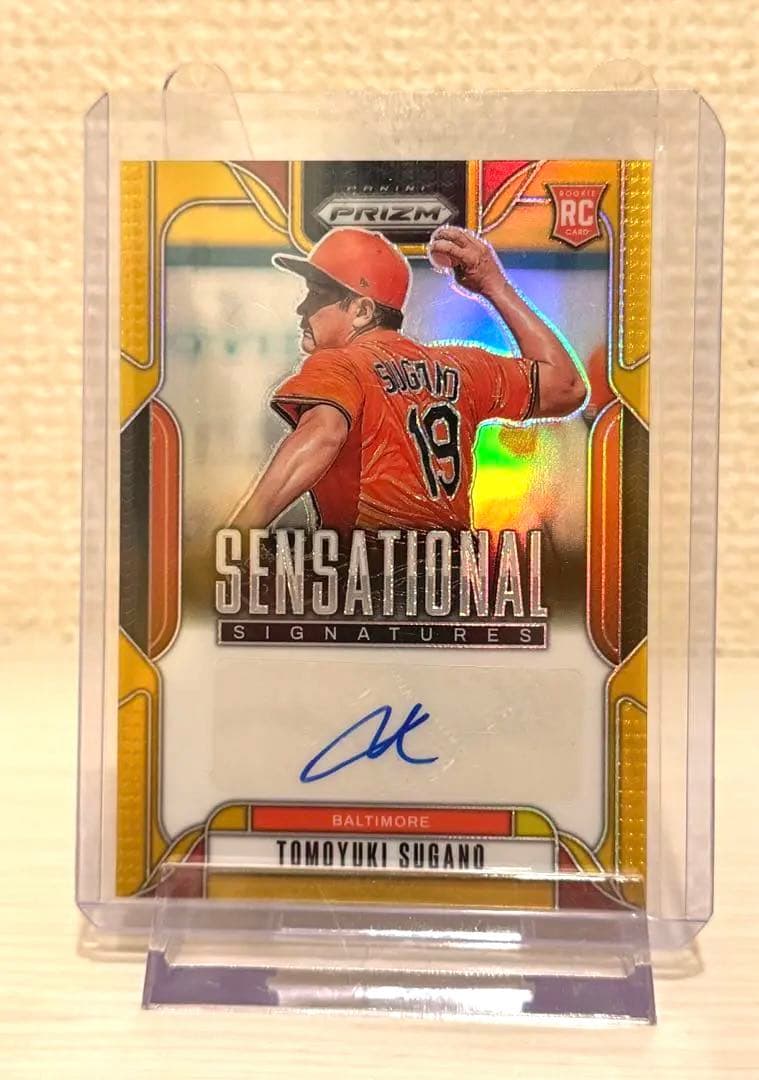 菅野智之 10枚限定 2025 Prizm ルーキー 直筆サインカード - メルカリ