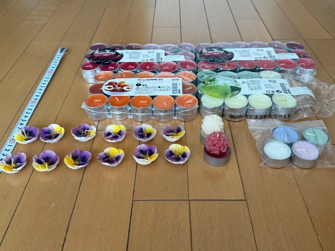 キャンドル セット まとめ売り IKEA バラ バス ろうそく - メルカリ