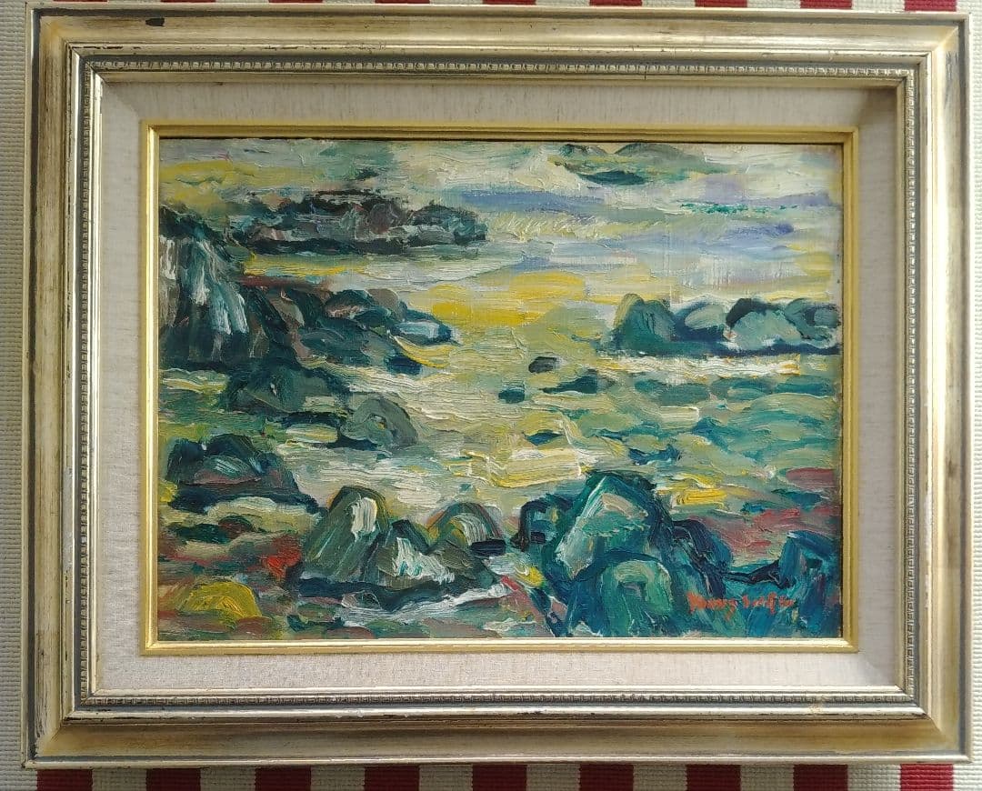 韓国著名画家の肉筆油彩画 000000013510_vf6a0tv.jpg