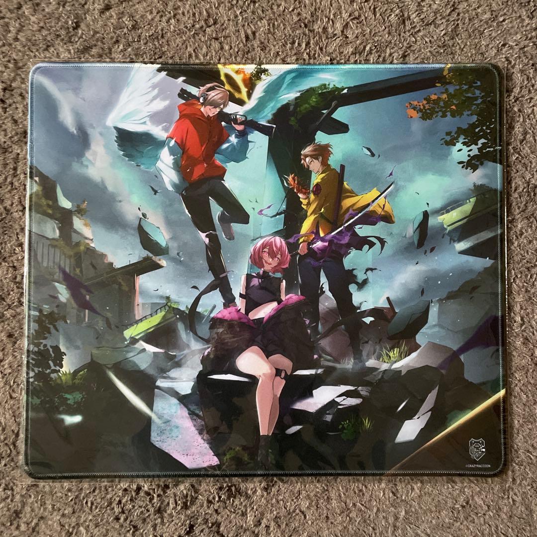 CRAZY RACCOON ありさか だるま なるせ 大妖怪 マウスパッド - メルカリ