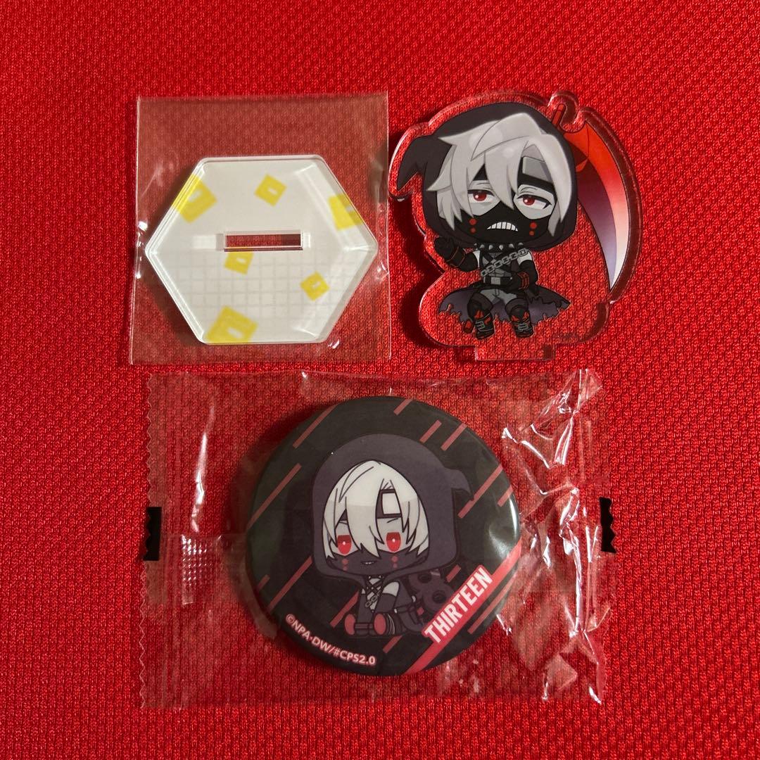 コンパス 戦闘摂理解析システム サーティーン アクリルスタンド 缶