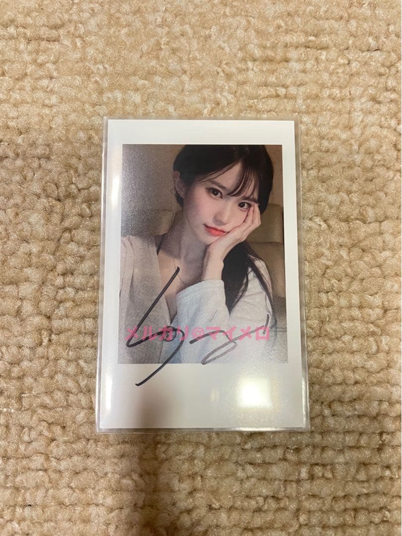 fromis_9 ハヨン 直筆サイン入りチェキ - メルカリ
