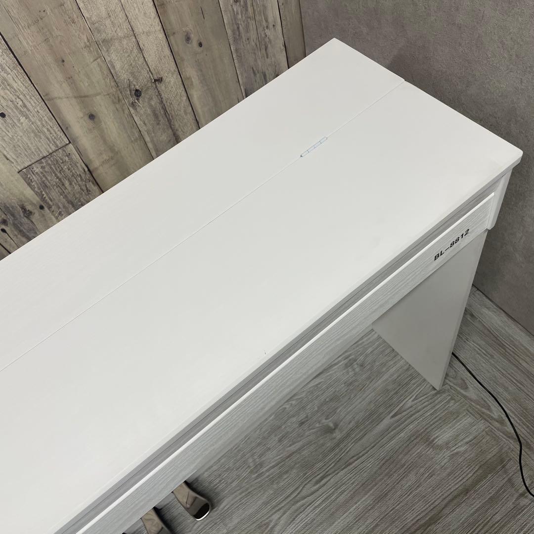 IKTMIアップライト型 88鍵盤電子ピアノ ホワイト 直接引取歓迎 S1300