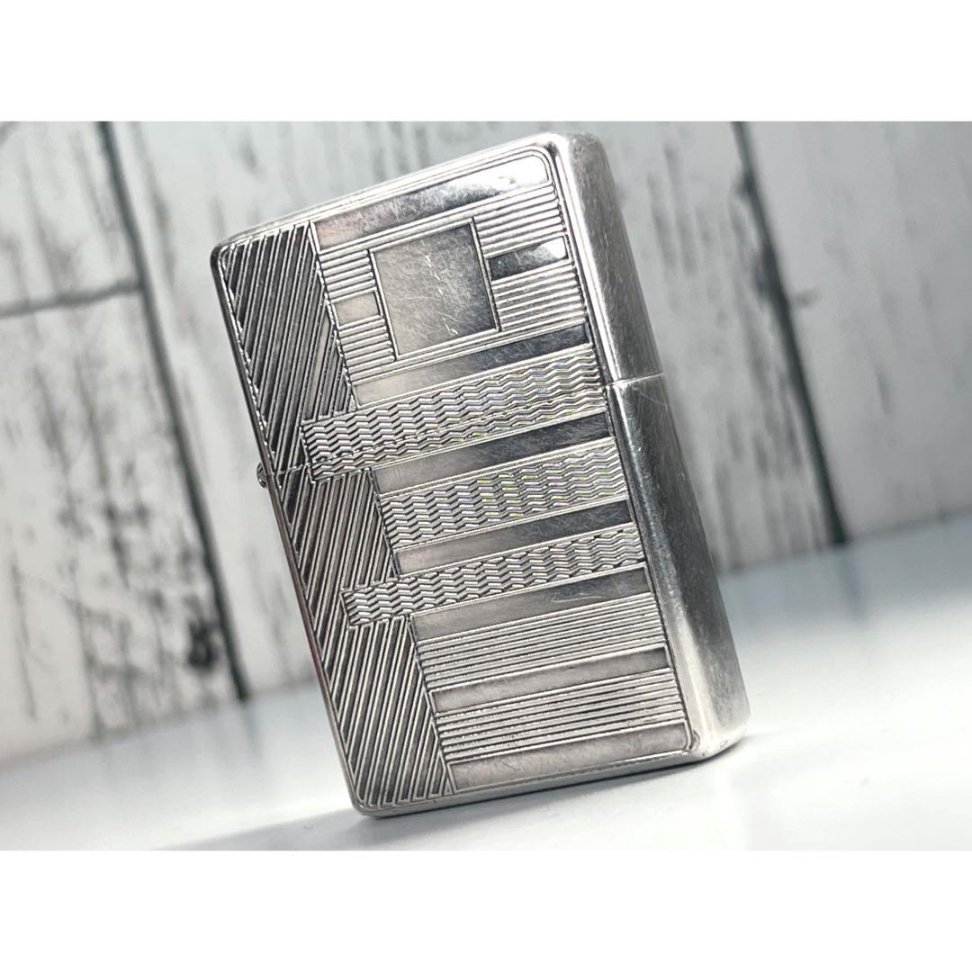 希少】ZIPPO 1998年製 ベルコーガン 1937レプリカ シルバーメッキ