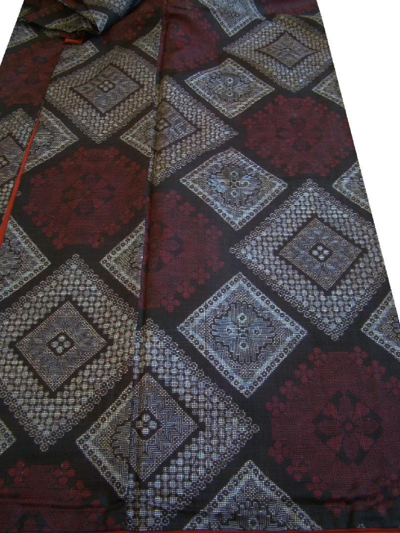 創作用 本場 奄美 龍郷 大島・大島 泥染 正絹 計3枚 セット Vs547