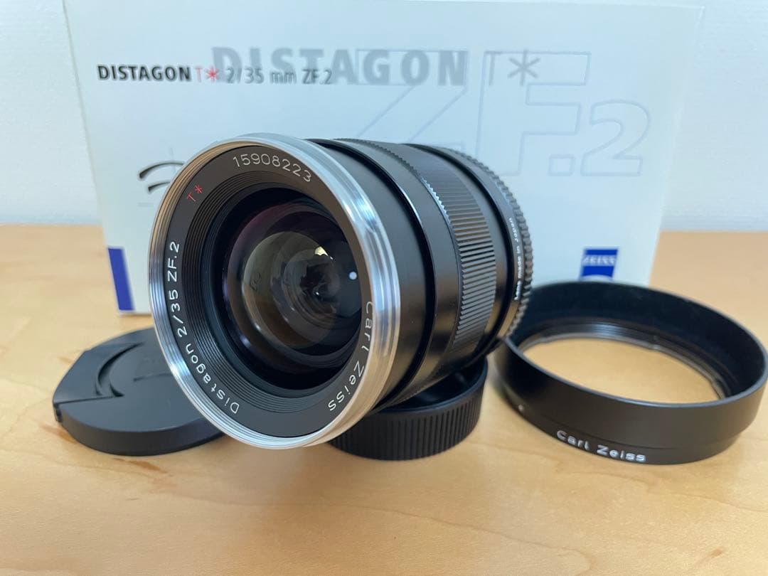 【美品】Carl Zeiss DISTAGON T* 2/35 mm ZF.2 Carl Zeiss Distagon T* 35 mm f/2 ZF/ZK/ZS/ZE - LensTip.com