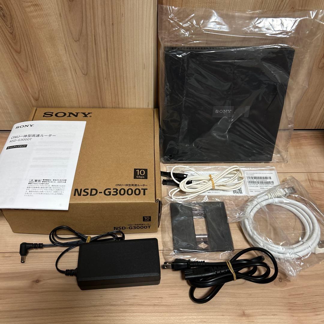 SONY NSD-G3000T 無線LANルーター 本体 - メルカリ