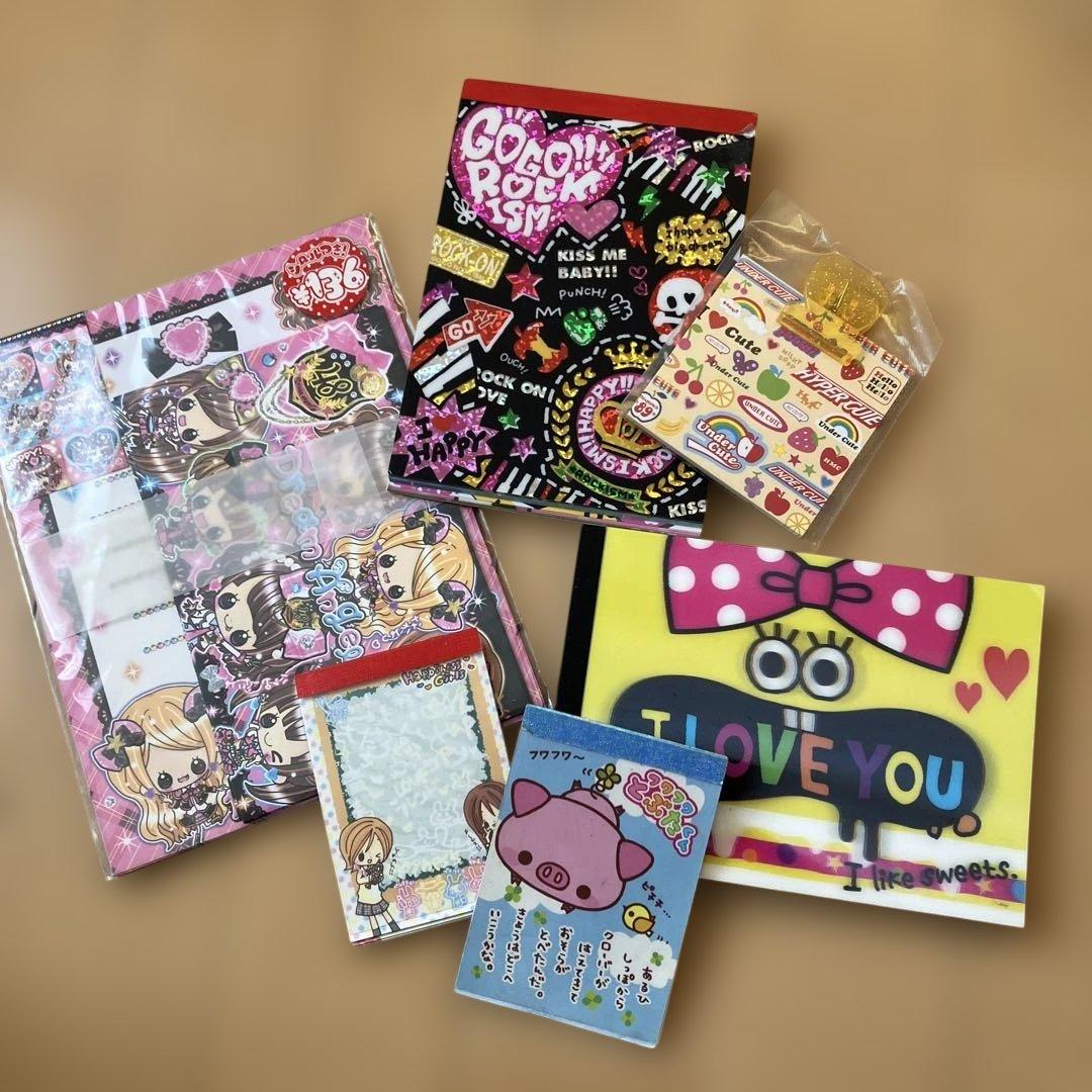 平成レトロ メモ帳セット 当時物 - メルカリ