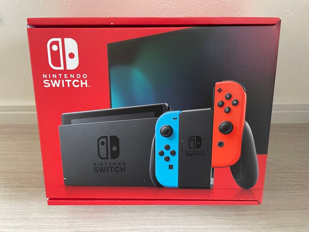 【新品未使用】Nintendo Switch本体 Nintendo Switch 本体（有機ELモデル）【Joy-Con(L) ネオンブルー/(R