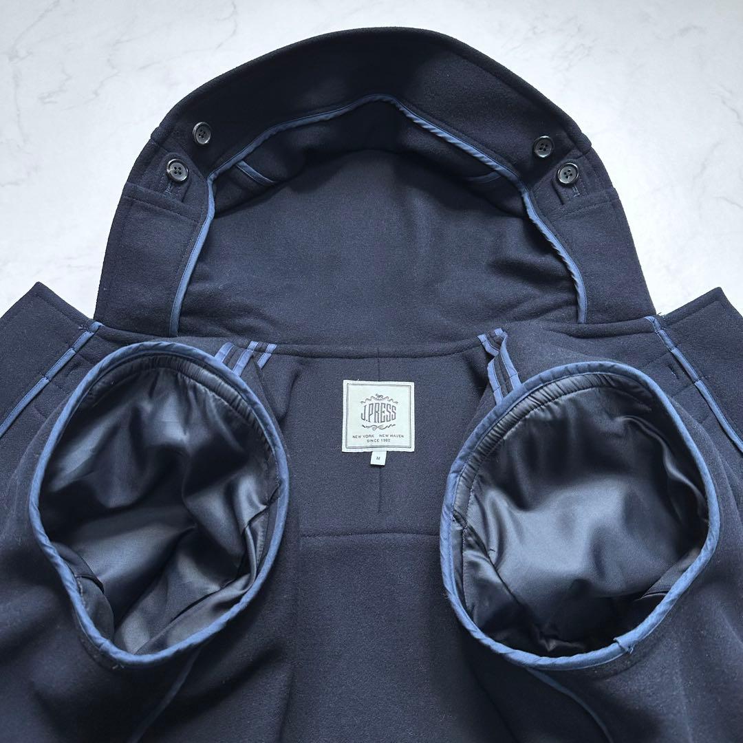 23AW 完売品◎ジェイプレス ダッフルコート シルクブレンド ウール