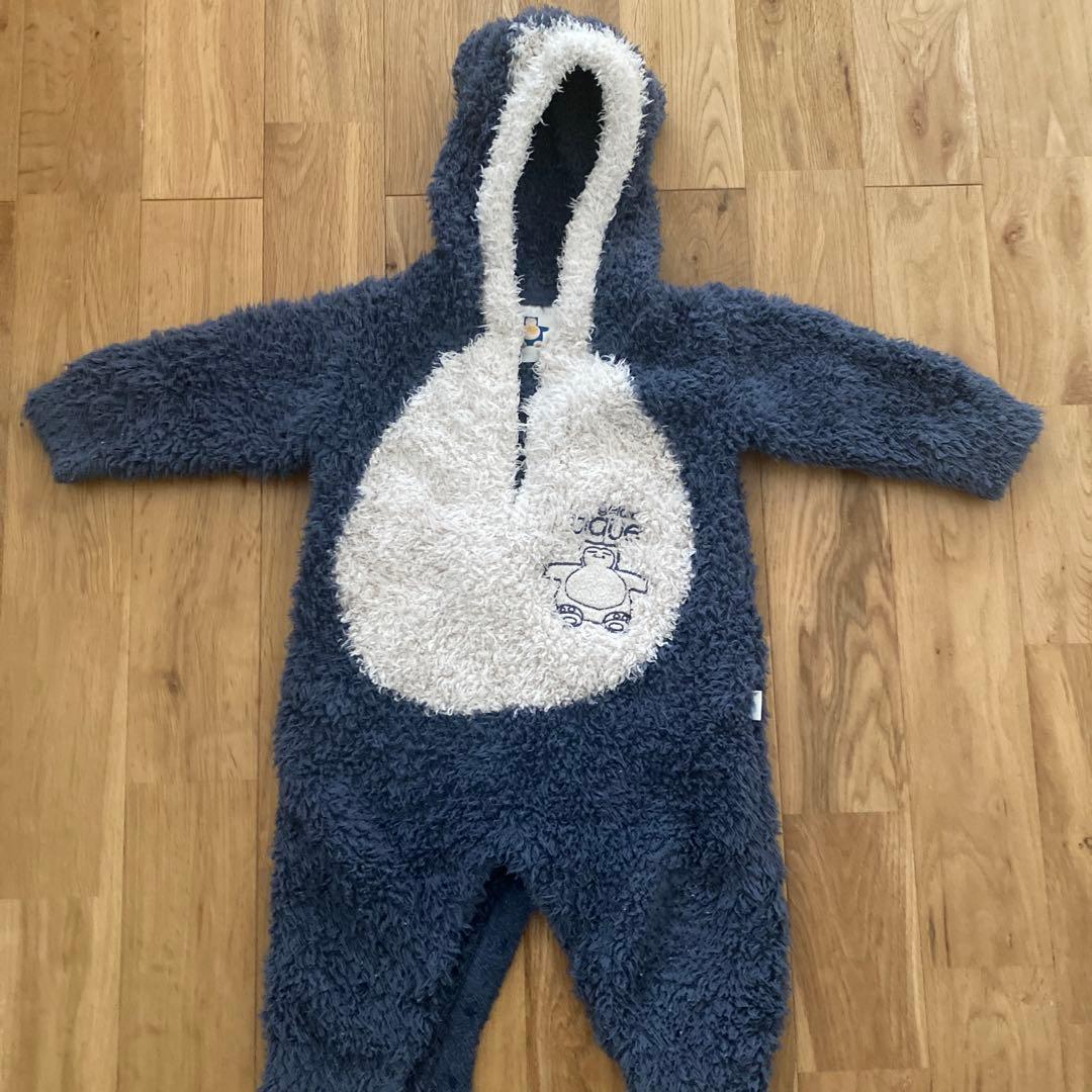 ジェラートピケ　カビゴン　70 ピカチュウ80 gelato pique】【ベビー】ジェラート ピカチュウロンパース 70/80