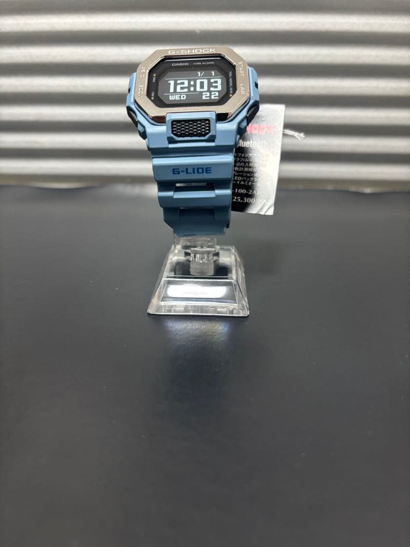 ほぼ未使用 G-SHOCK G-LIDE GBX-100 スカイブルー - メルカリ