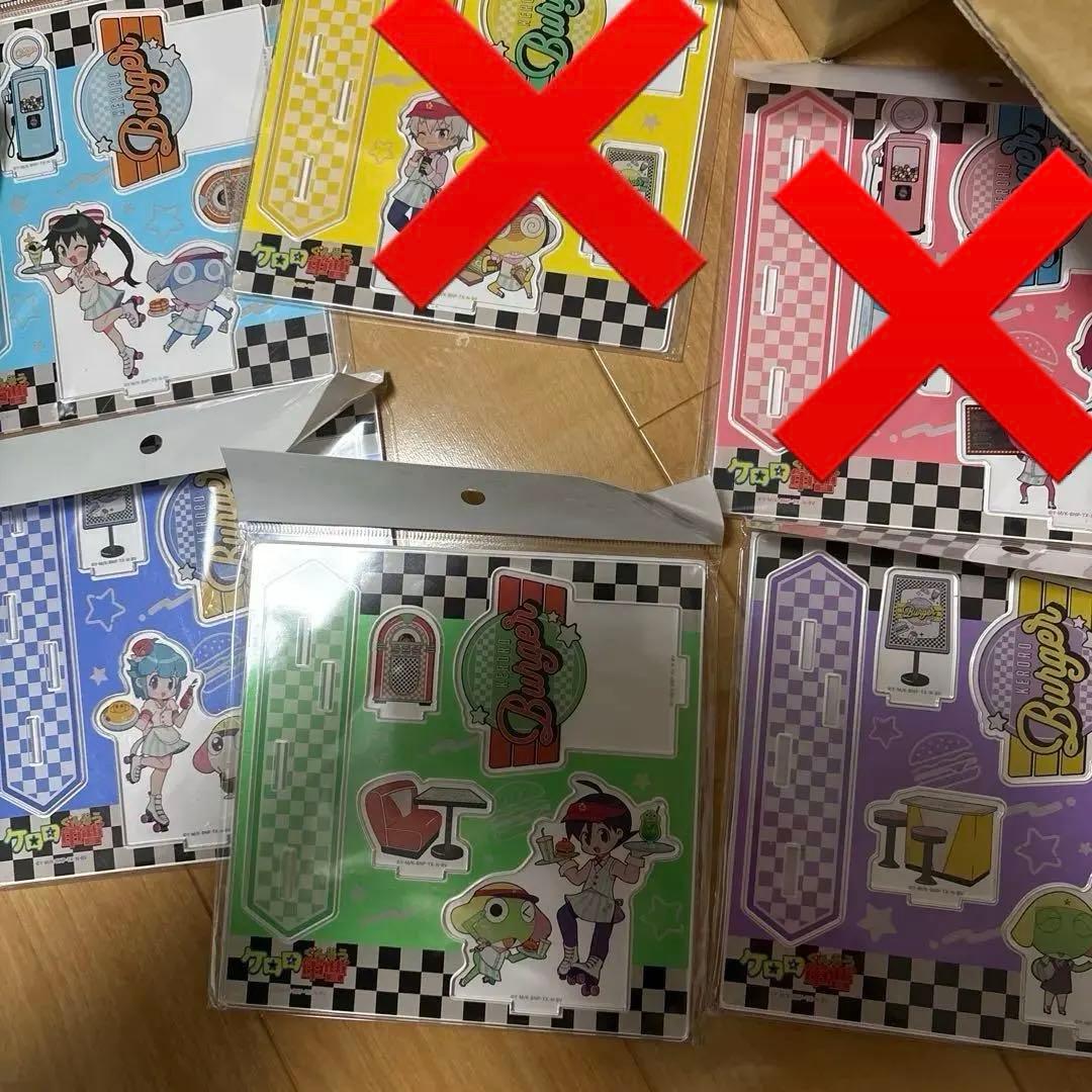 ケロロ軍曹　アクリルスタンド　セット ケロロ軍曹_トレーディング ちびとこ アクリルスタンド(単位