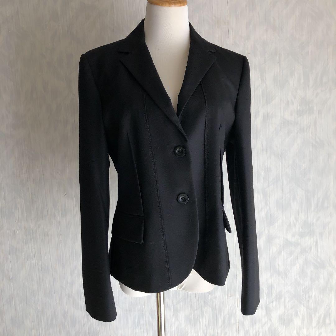 プラダ ☆44サイズ☆スーツ ジャケット 黒 - メルカリ