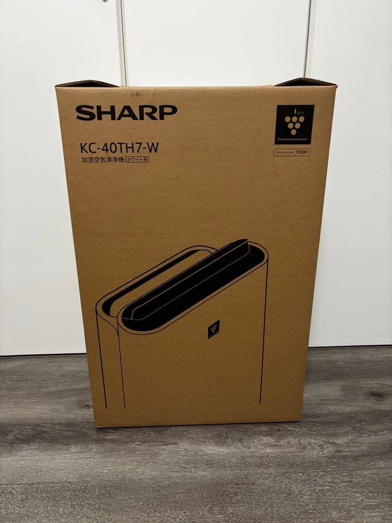 SHARP KC-40TH7-W 空気清浄機 SHARP KC-40TH7-W ホワイト系 [加湿空気清浄機 (空清18畳/加湿11畳まで