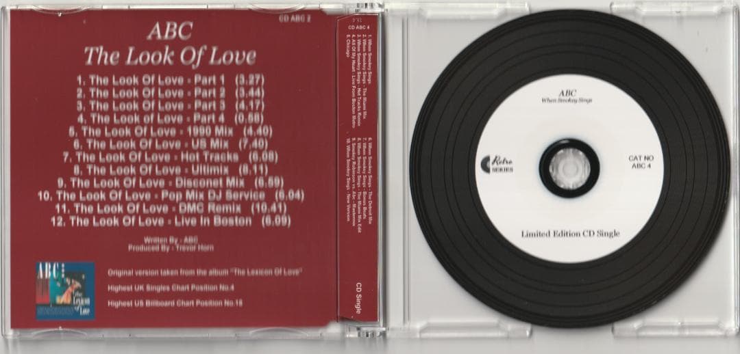 ABC When Smokey Sings 貴重リミックス集 CD