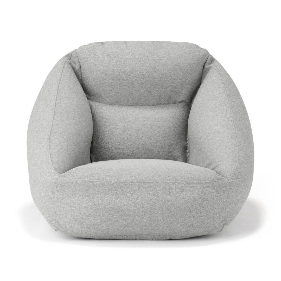 無印良品 空気でできたソファ グレー - メルカリ