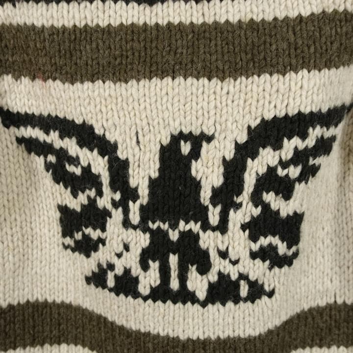 ☆名作☆ジュンヤワタナベマン AD2006 カウチン柄ショールカラーニット