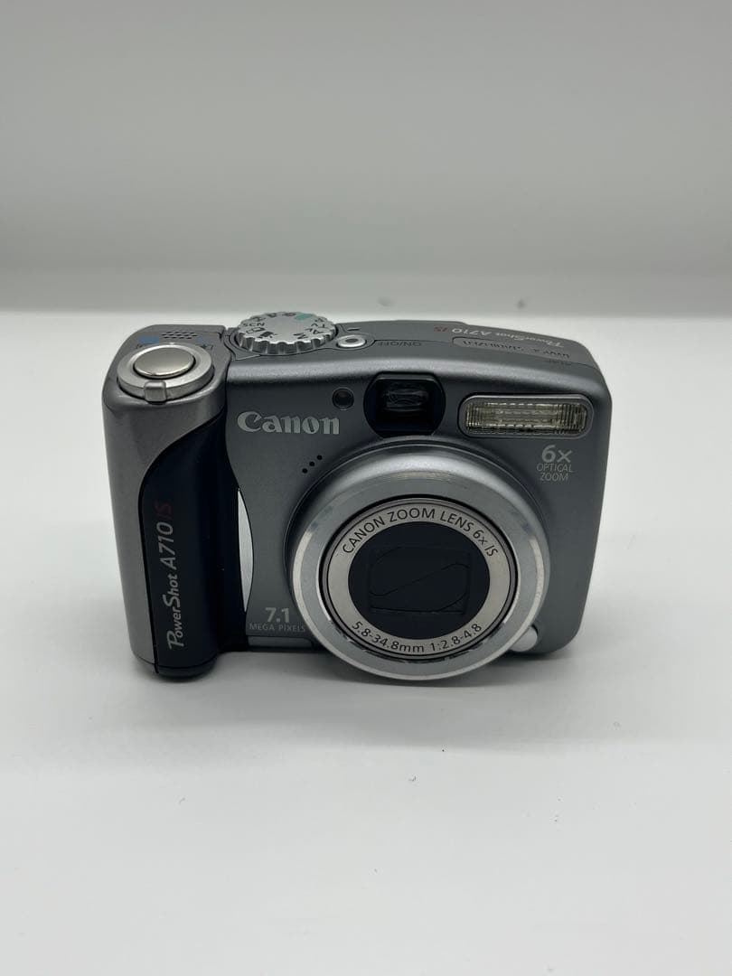 Canon PowerShot A710 isデジカメ コンデジ 単三 通電確認