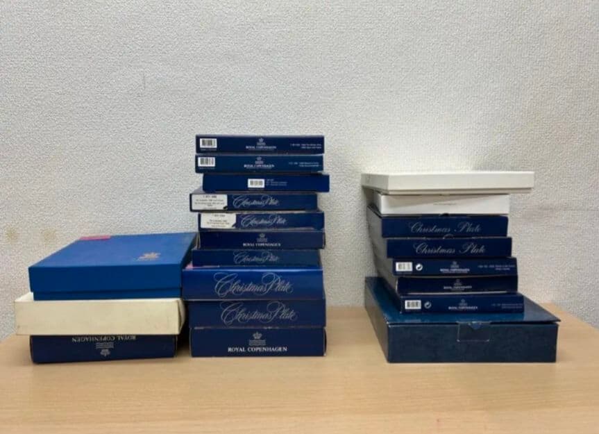 金*時様 ロイヤルコペンハーゲン イヤープレート 21枚 1987〜2006