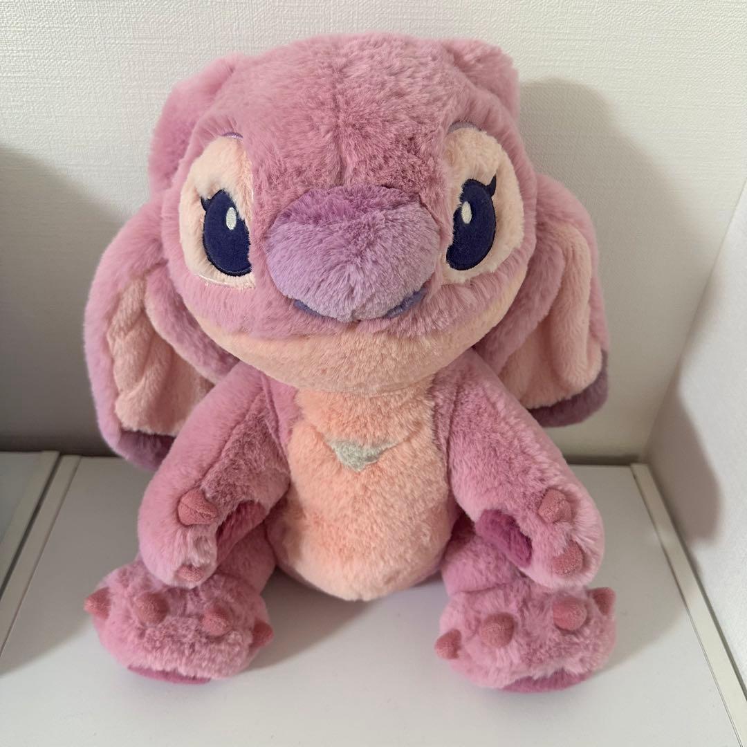 スティッチ＆エンジェル フラッフィープラッシーぬいぐるみ - メルカリ