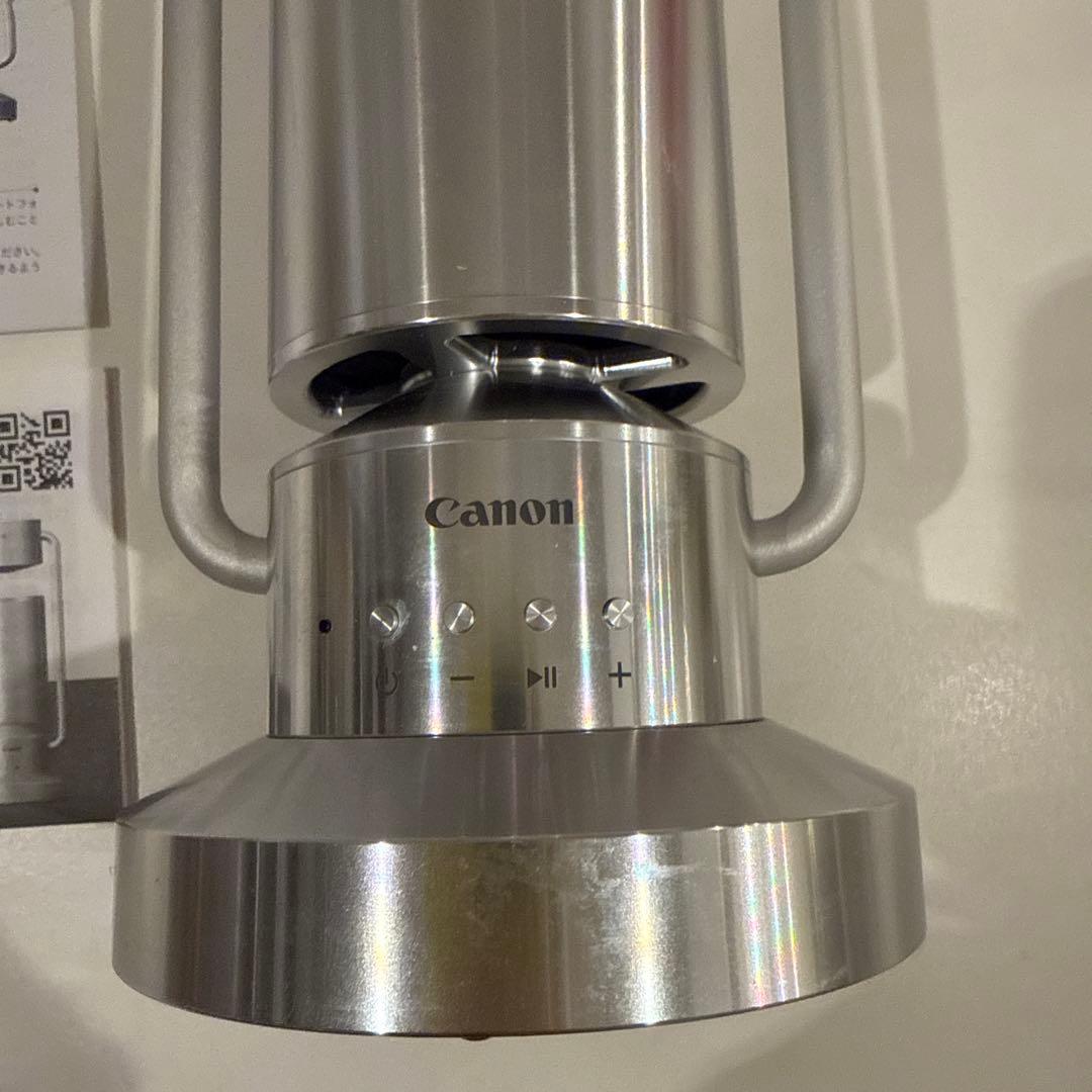 箱無し・ケーブルなし・動作OK】Canon albos ライト&スピーカー - メルカリ