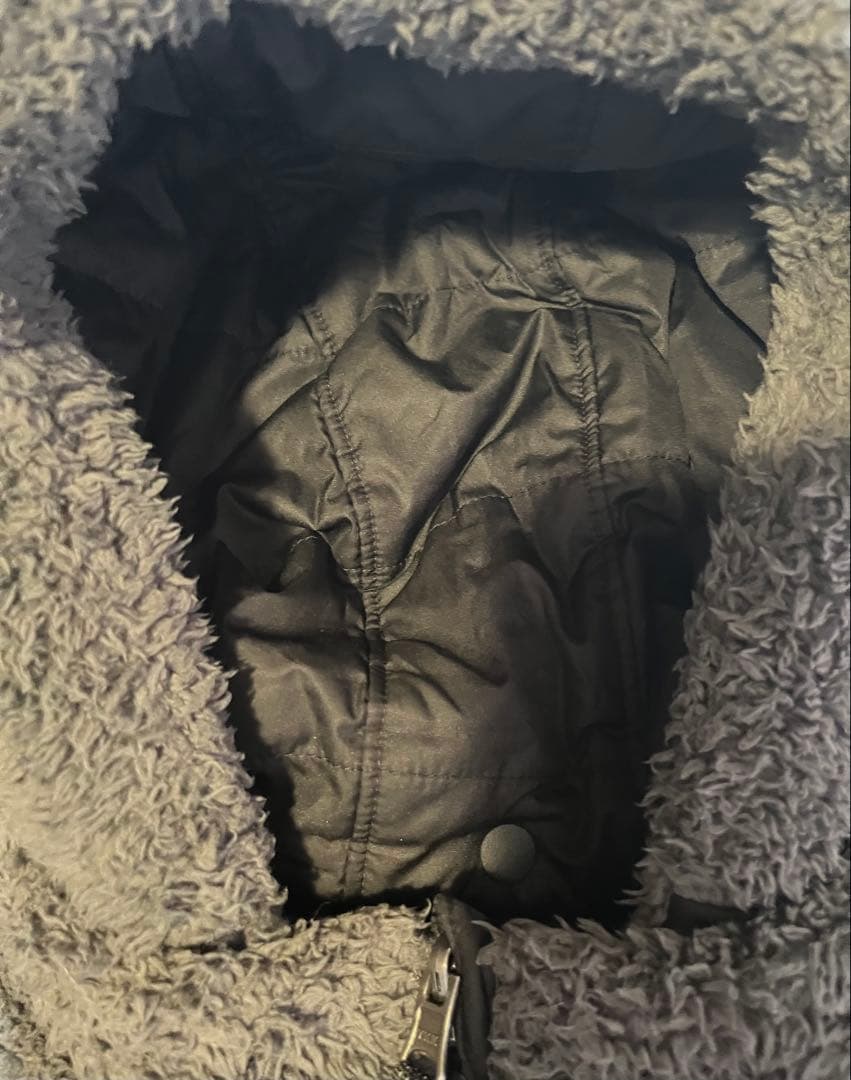 Patagonia フリースダウンジャケット リバーシブル ボア フード着脱 S